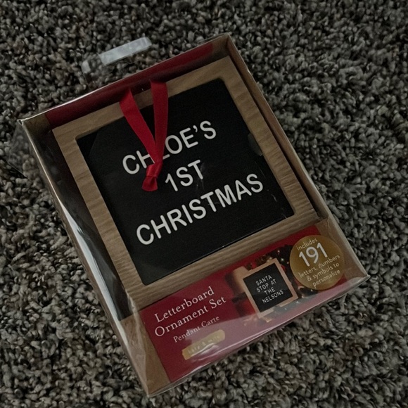 Letter board ornament set - Picture 2 of 3